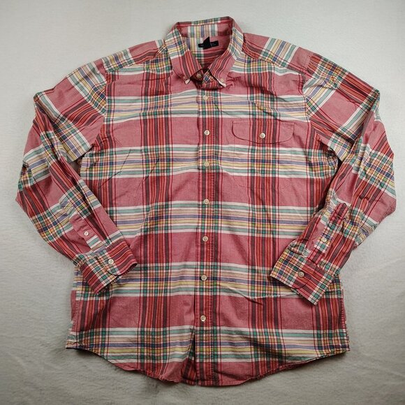 GAP Other - GAP Red and Blue Plaid Casual Shirt